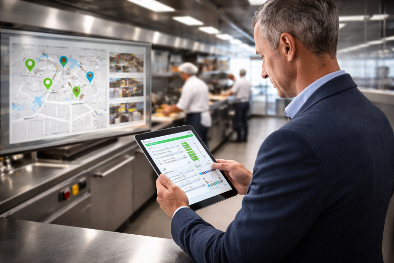 Compliance drift in multi-site food business operations