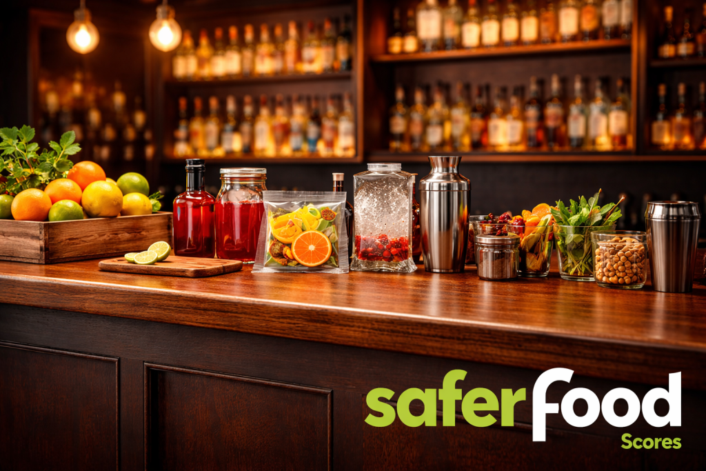 food safety behind the bar cocktail preparation and ingredients